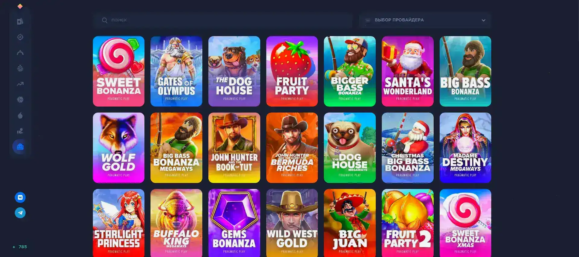 геймплей live казино Тейкер